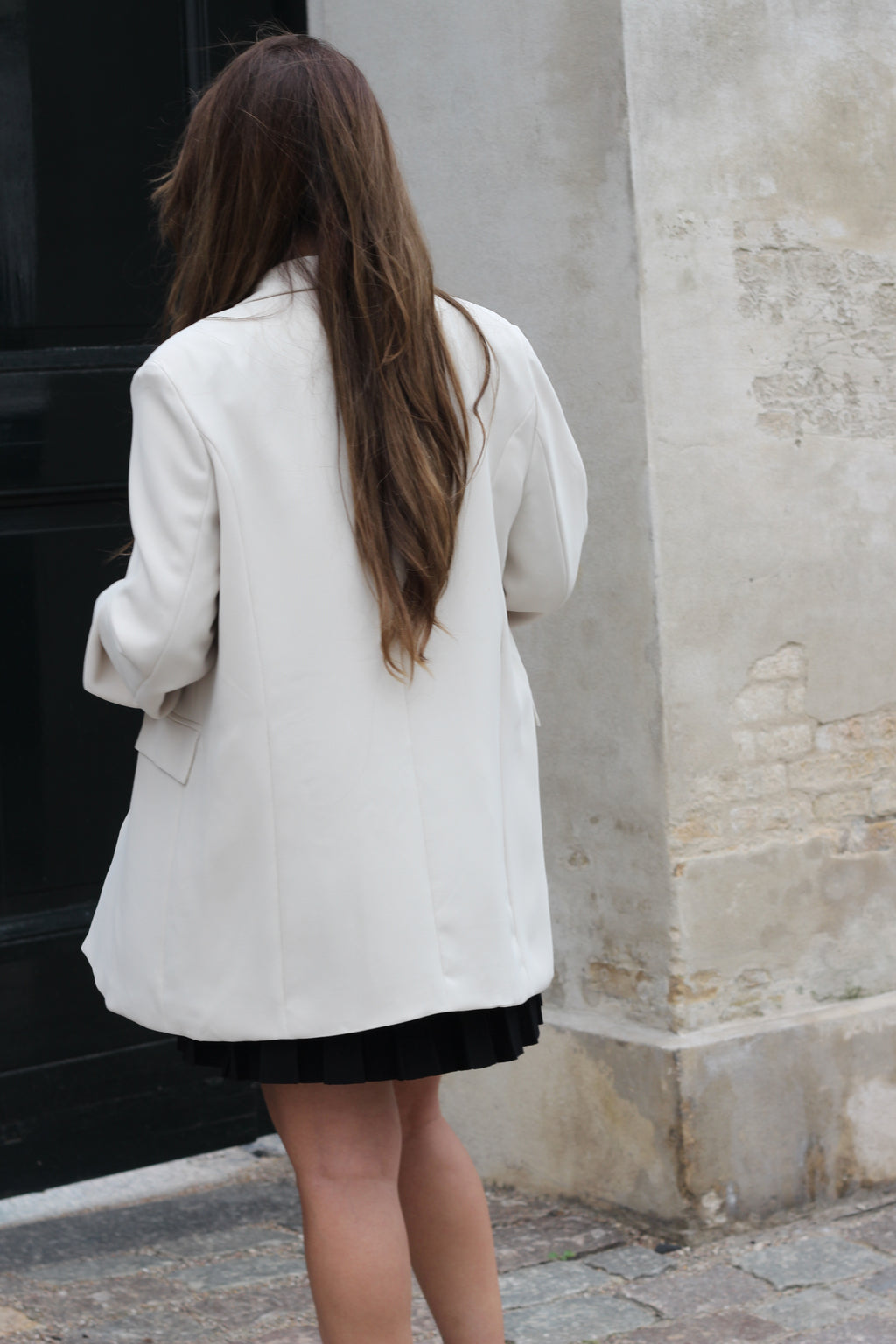 Asta Oversized Blazer - Beige