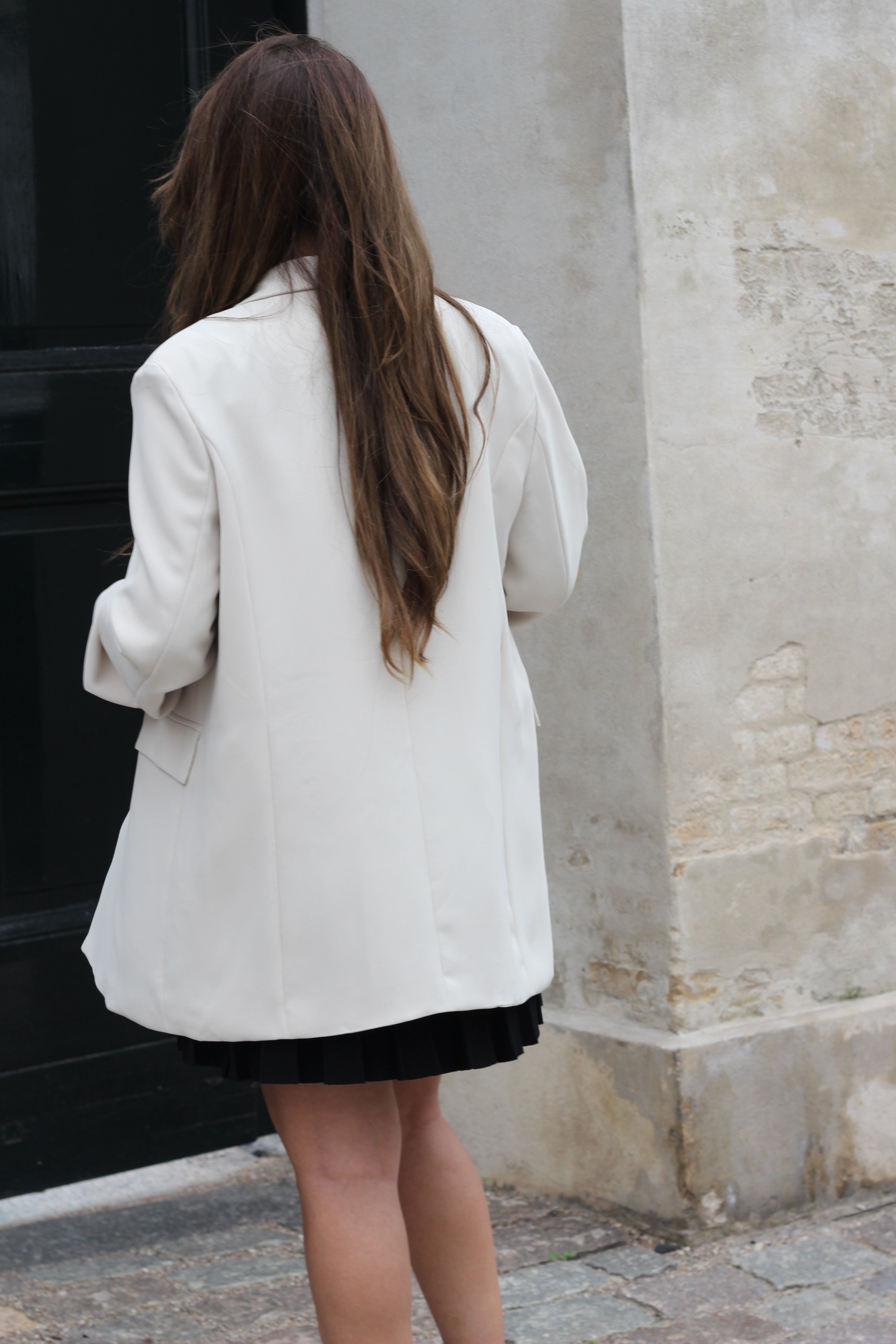 Asta Oversized Blazer - Beige