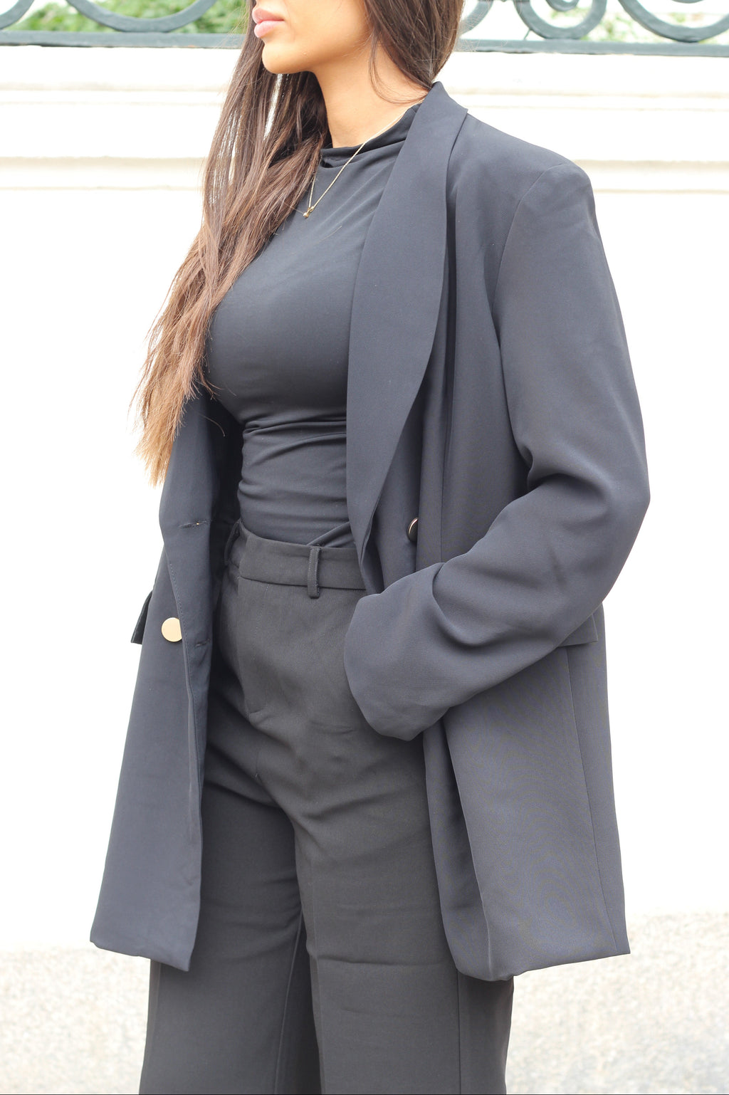 Asta Oversized Blazer - Sort