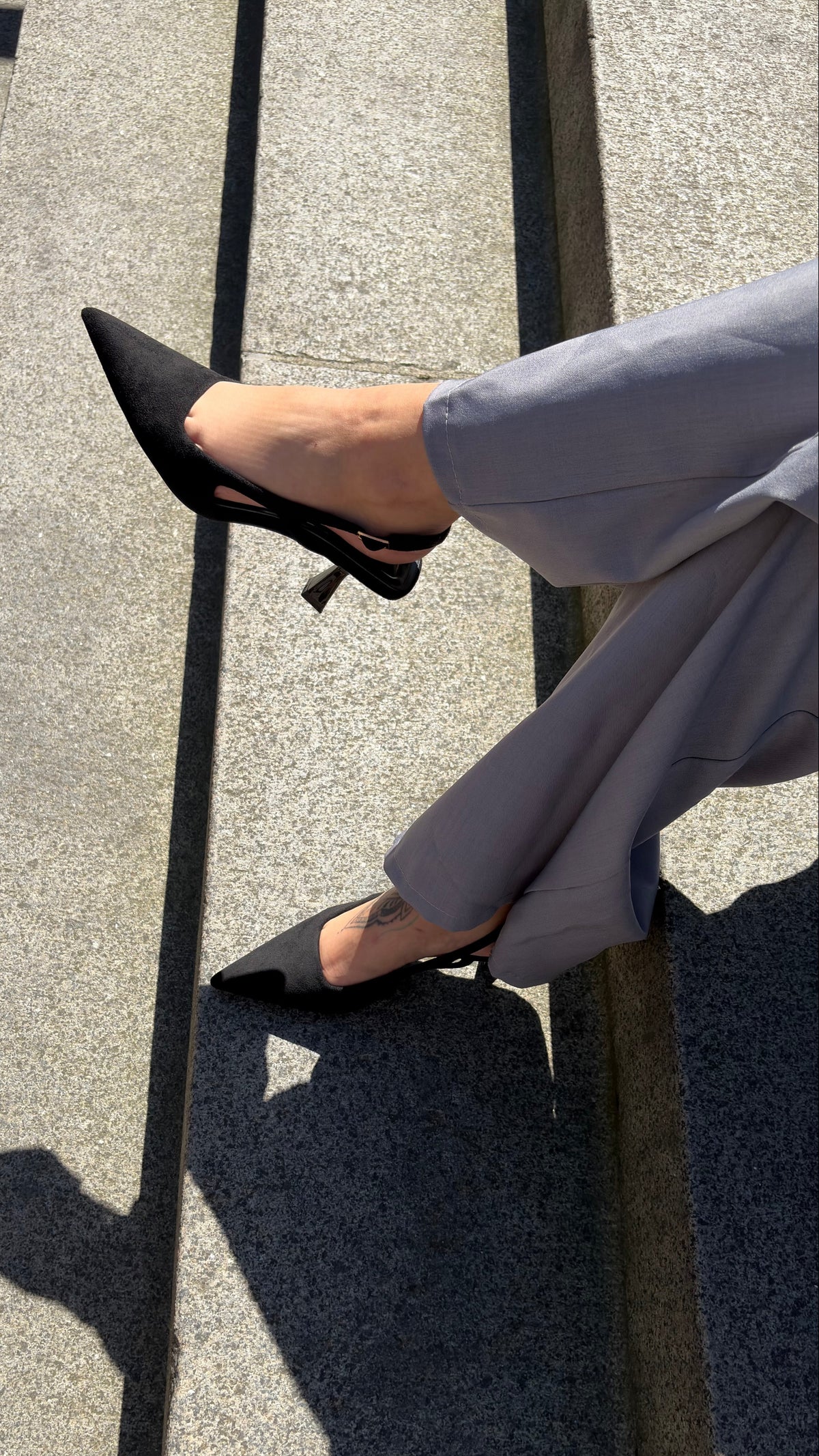 Alma Slingback - Sort