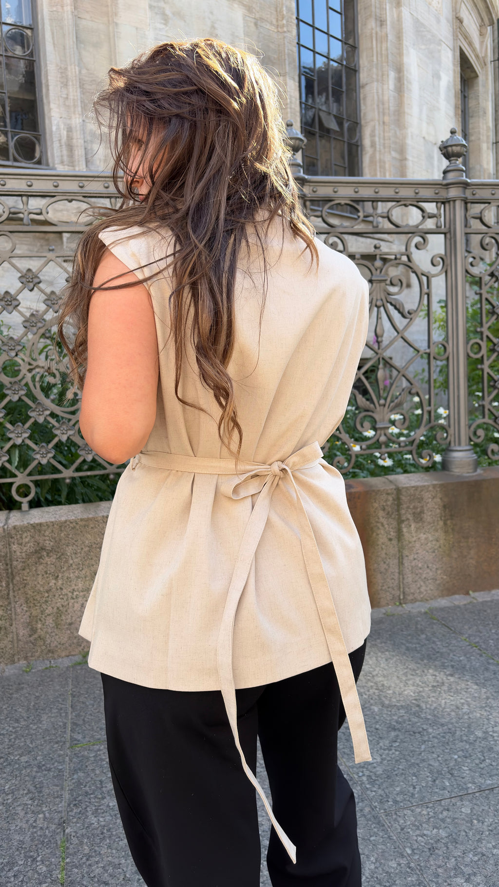 Alba Blazer Vesten - Taupe