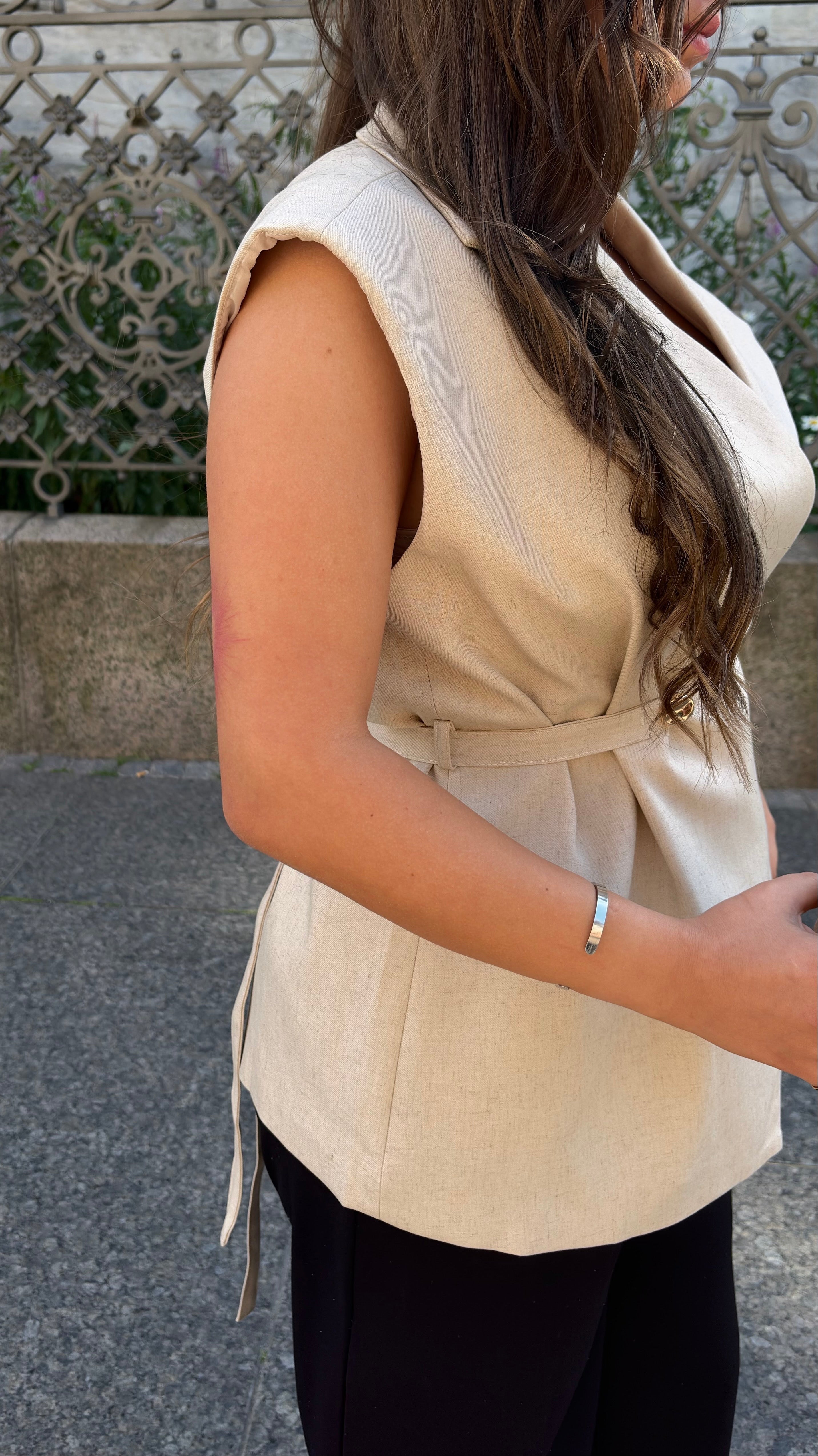 Alba Blazer Vesten - Taupe