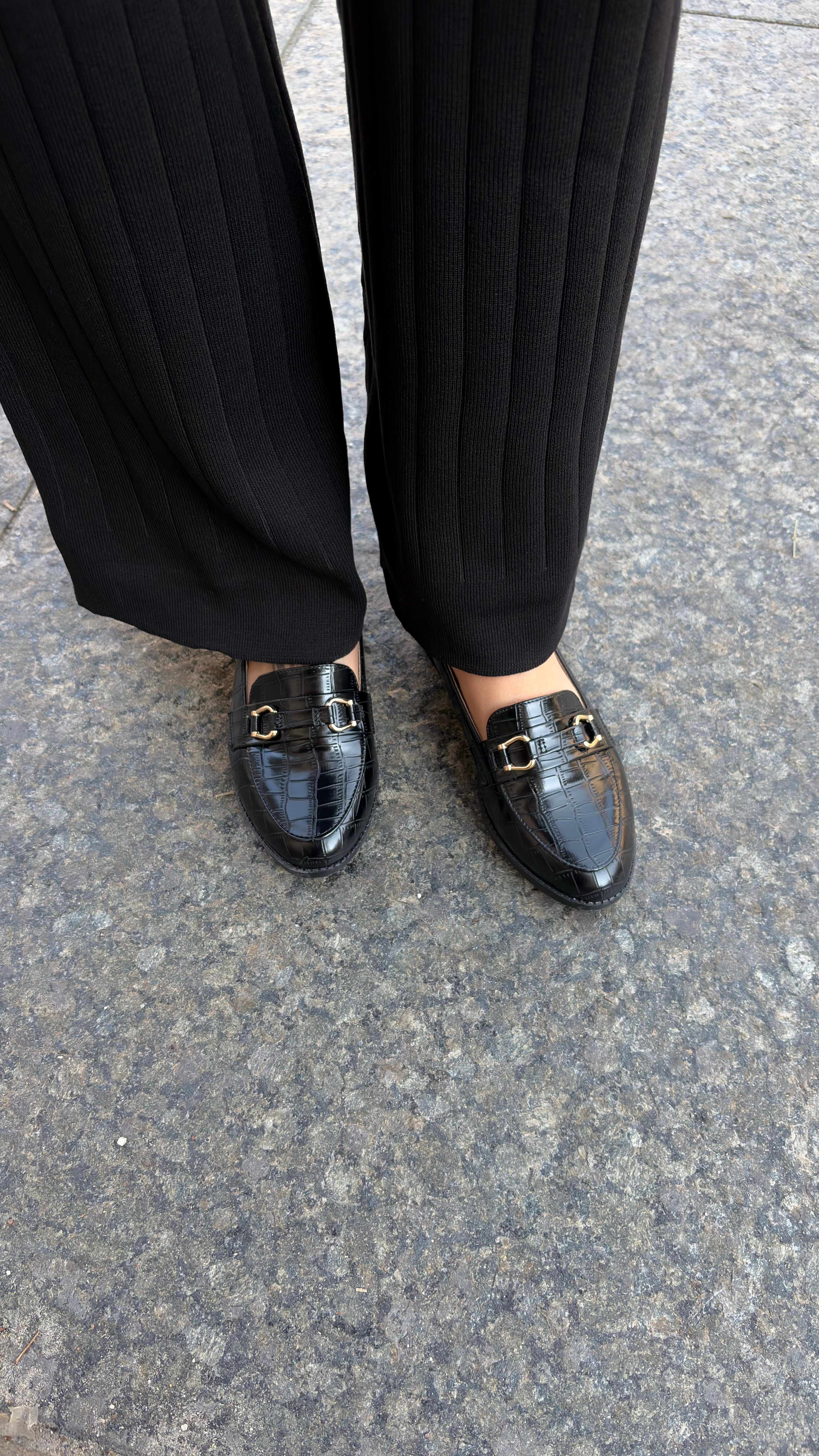 Amalie Loafers - Sort