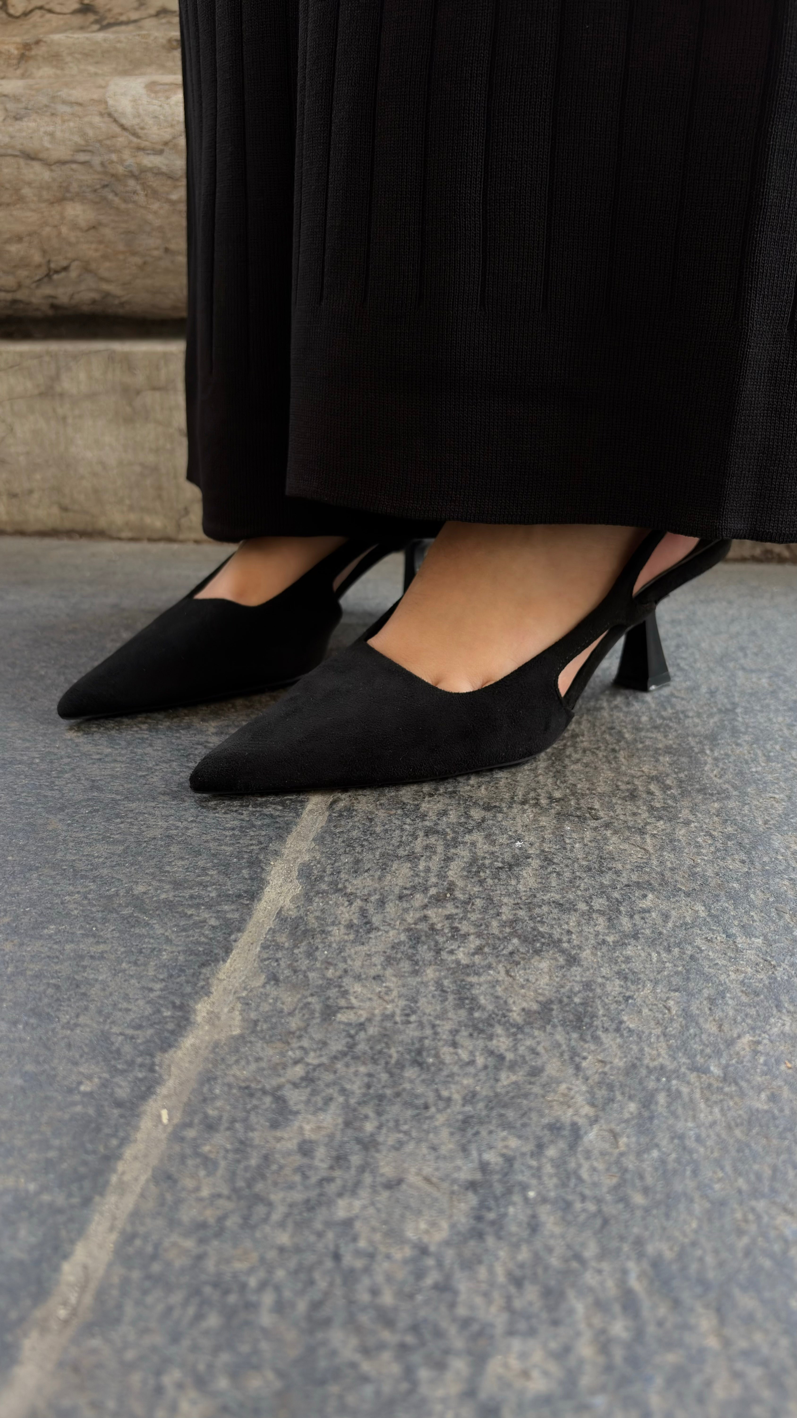 Alma Slingback - Sort