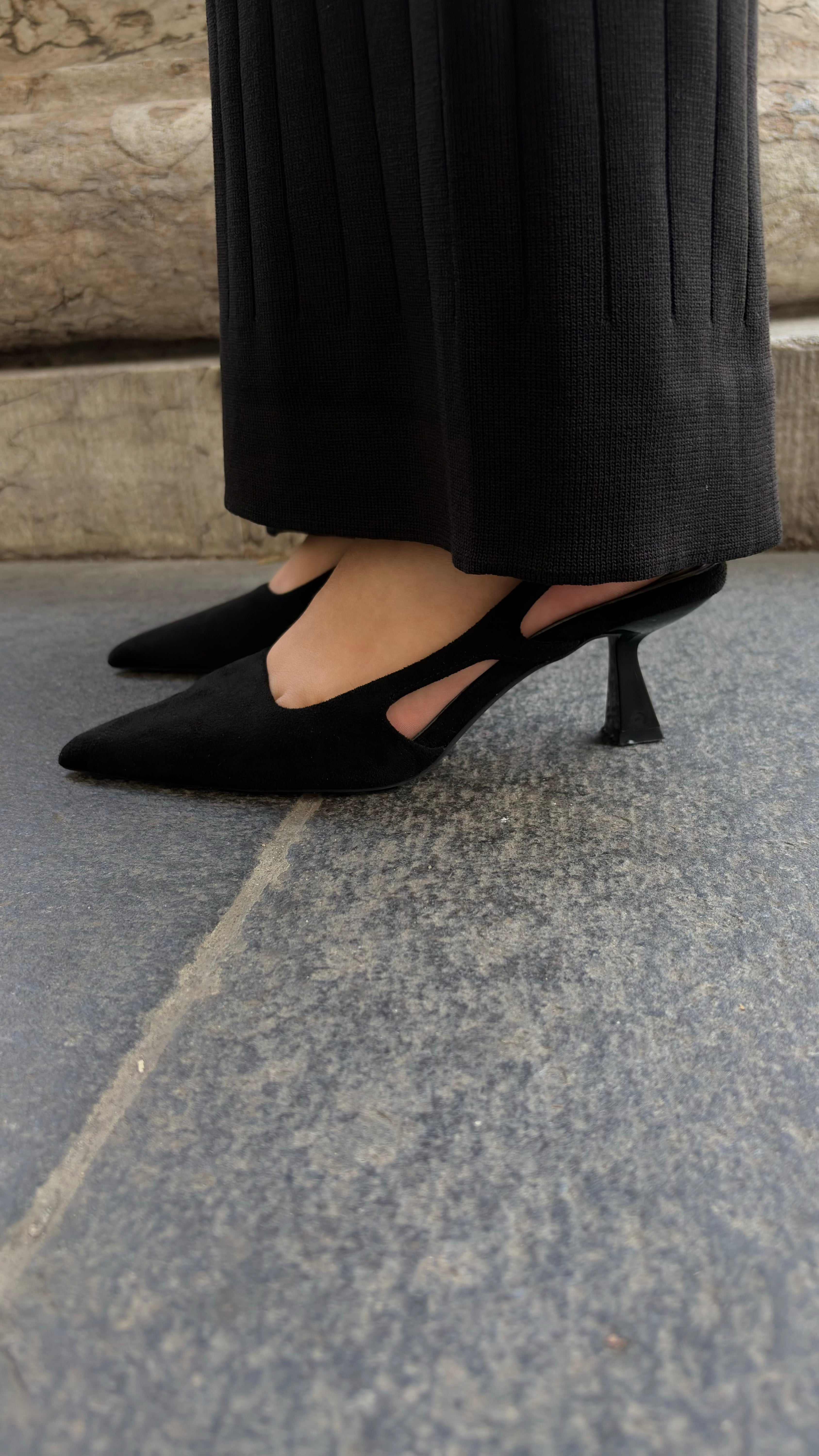 Alma Slingback - Sort